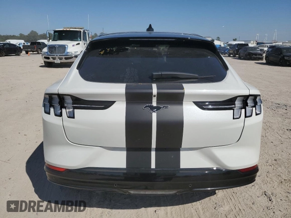 2024 Ford Mustang Mach-E Premium with VIN 3FMTK3R49RMA01586, listed as a Copart auction lot 74674944 with 3,055 mi miles and Salvage Title. Bid and sale history available at DreamBid. Image 6.