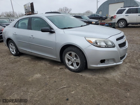 2013 Chevrolet Malibu LS with VIN 1G11B5SA5DF332254, listed as a Copart auction lot 49879285 with 99,456 mi miles and Salvage Title. Bid and sale history available at carsss.com. Image 4.