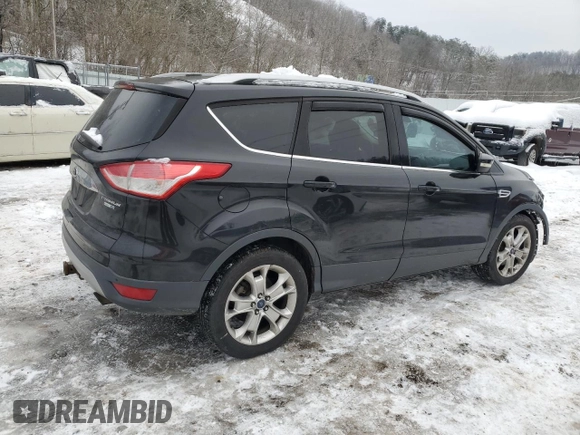 2015 Ford Escape Titanium with VIN 1FMCU9J99FUB17897, listed as a Copart auction lot 88105025 with 112,936 mi miles and Salvage Title. Bid and sale history available at carsss.com. Image 3.