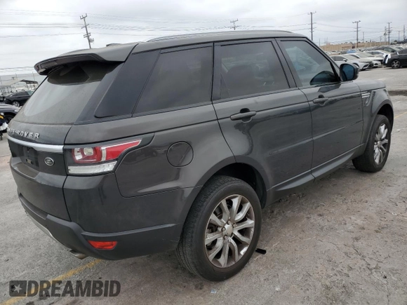 2014 Land Rover Range Rover Sport HSE with VIN SALWR2WF0EA378949, listed as a Copart auction lot 66010445 with 142,945 mi miles and Clean title. Bid and sale history available at DreamBid. Image 3.