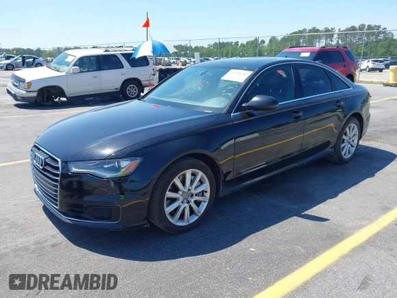 2016 Audi A6 2.0T Premium with VIN WAUCFAFC4GN079394, listed as a IAAI auction lot 42149246 with 145,155 mi miles. Bid and sale history available at carsss.com. Image 2.