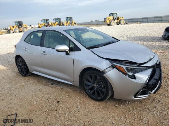 2023 Toyota Corolla Hatchback XSE with VIN JTNC4MBE7P3210701, listed as a Copart auction lot 82342414 with 16,202 mi miles and Clean Title. Bid and sale history available at carsss.com. Image 4.