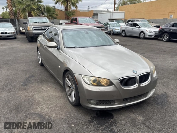 2007 BMW 3 Series 335i with VIN WBAWL73597PX47418, listed as a Copart auction lot 56213965 with 155,913 mi miles and Clean Title. Bid and sale history available at carsss.com. Image 1.