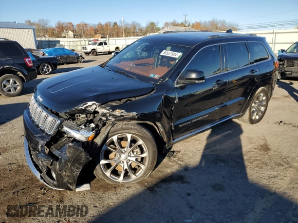 2020 Jeep Grand Cherokee Summit with VIN 1C4RJFJT3LC100970, listed as a Copart auction lot 80557504 with 111,508 mi miles and Salvage title. Bid and sale history available at DreamBid. Image 1.