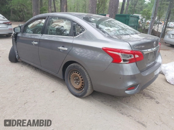 2017 Nissan Sentra S with VIN 3N1AB7AP1HY396768, listed as a IAAI auction lot 42023209 with 91,526 mi miles. Bid and sale history available at carsss.com. Image 3.