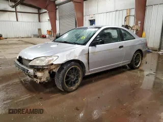 2005 Honda Civic Cpe VP with VIN 1HGEM22185L058036, listed as a Copart auction lot 80394744 with 232,334 mi miles and Clean Title. Bid and sale history available at carsss.com. Image 1.