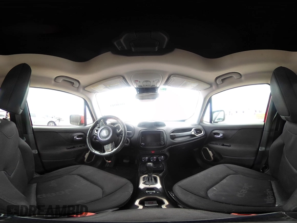 2017 Jeep Renegade Latitude with VIN ZACCJABB1HPG28699, listed as a IAAI auction lot 41640513 with 181,946 mi miles. Bid and sale history available at carsss.com. Image 18.