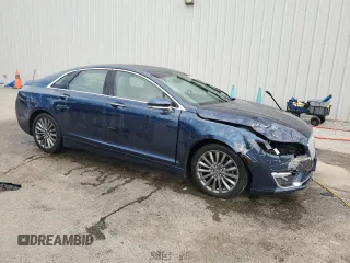 2017 Lincoln MKZ Select with VIN 3LN6L5D96HR619586, listed as a Copart auction lot 56116415 with 100,790 mi miles and Salvage title. Bid and sale history available at DreamBid. Image 4.
