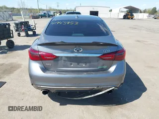 2021 Infiniti Q50 Luxe z VIN JN1EV7BR7MM750265, wystawiony jako IAAI lot #41943953 z przebiegiem 53 750 mil mil oraz . Historia ofert i sprzedaży dostępna na DreamBid. Obrazek 17.