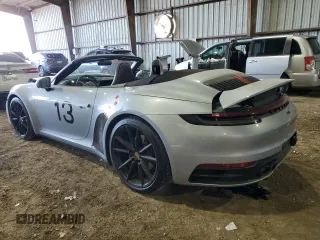 2021 Porsche 911 Carrera with VIN WP0CA2A91MS239392, listed as a Copart auction lot 41788005 with 60,446 mi miles and Salvage title. Bid and sale history available at DreamBid. Image 2.