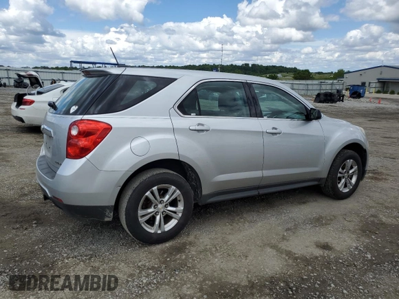 2015 Chevrolet Equinox LS z VIN 1GNALAEK1FZ103774, wystawiony jako Copart lot #56829515 z przebiegiem 144 733 mil mil oraz Szkoda całkowita • Salvage title. Historia ofert i sprzedaży dostępna na DreamBid. Obrazek 3.