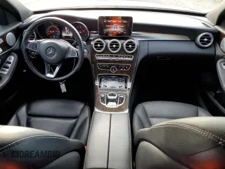 2018 Mercedes-Benz C 300 with VIN WDDWF4KB4JR393941, listed as a Copart auction lot 58537295 with 66,352 mi miles and Salvage title. Bid and sale history available at DreamBid. Image 8.