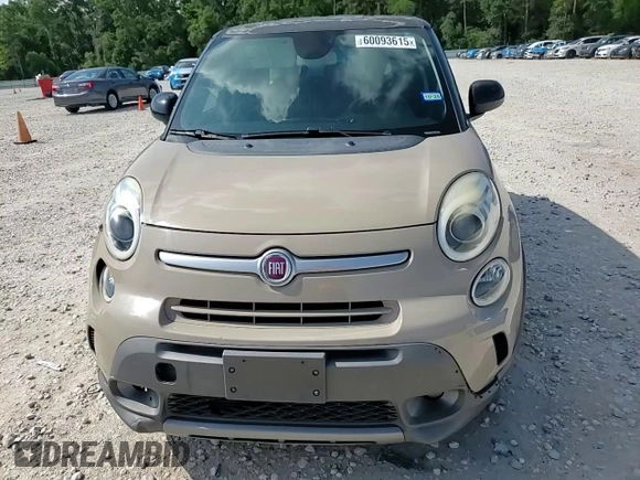 2014 FIAT 500L Trekking with VIN ZFBCFADH5EZ021708, listed as a Copart auction lot 60093615 with 160,414 mi miles and Salvage title. Bid and sale history available at DreamBid. Image 14.