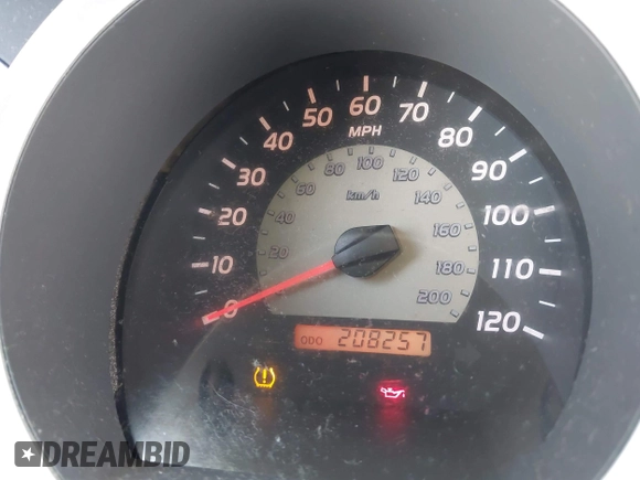 2009 Toyota Tacoma PreRunner with VIN 3TMJU62NX9M091048, listed as a IAAI auction lot 42272791 with 208,257 mi miles and . Bid and sale history available at DreamBid. Image 7.