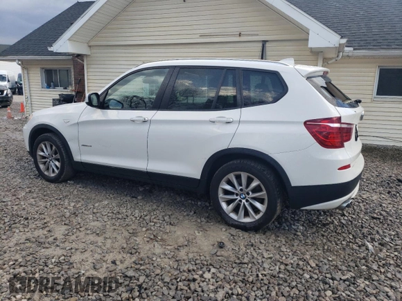 2014 BMW X3 xDrive28i with VIN 5UXWX9C50E0D14502, listed as a Copart auction lot 49828615 with 140,355 mi miles and Clean Title. Bid and sale history available at DreamBid. Image 2.