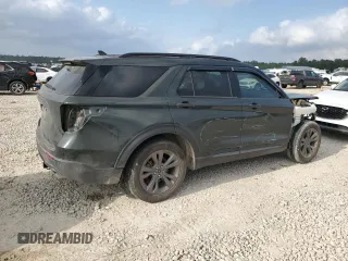 2022 Ford Explorer XLT with VIN 1FMSK7DH5NGC38366, listed as a Copart auction lot 51224835 with 24,909 mi miles and Salvage Title. Bid and sale history available at carsss.com. Image 3.