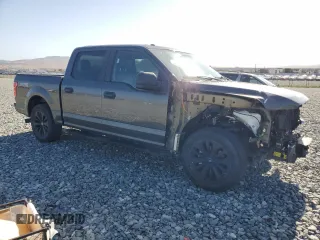 2018 Ford F-150 XL with VIN 1FTEW1CPXJKC26636, listed as a Copart auction lot 61426755 with 47,137 mi miles and Salvage title. Bid and sale history available at DreamBid. Image 4.