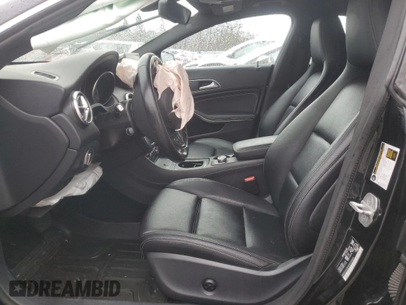 2017 Mercedes-Benz CLA 250 with VIN WDDSJ4GB9HN465868, listed as a Copart auction lot 85603854 with Not Provided miles and Salvage Title. Bid and sale history available at DreamBid. Image 7.
