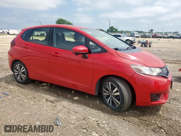 2017 Honda Fit EX with VIN JHMGK5H70HS021968, listed as a Copart auction lot 59503585 with 151,365 mi miles and Salvage title. Bid and sale history available at DreamBid. Image 4.