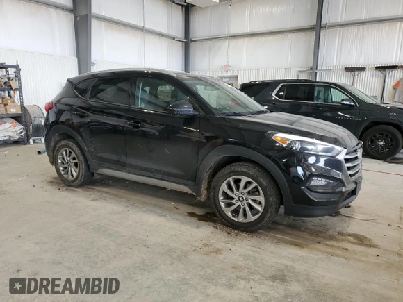 2018 Hyundai Tucson SEL with VIN KM8J3CA40JU783079, listed as a Copart auction lot 51858925 with 52,646 mi miles and Salvage Title. Bid and sale history available at carsss.com. Image 4.