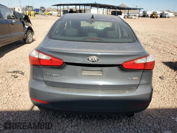 2014 Kia Forte EX with VIN KNAFX4A8XE5053877, listed as a Copart auction lot 45929855 with 134,142 mi miles and Salvage Title. Bid and sale history available at carsss.com. Image 6.
