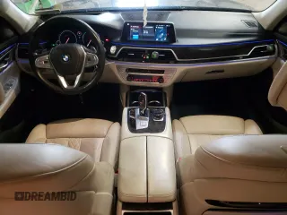 2018 BMW 7 Series 740i xDrive with VIN WBA7E4C5XJGV24275, listed as a Copart auction lot 48987063 with 48,864 mi miles. Bid and sale history available at carsss.com. Image 8.