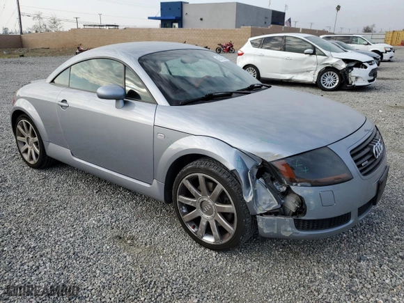 2002 Audi TT ALMS Edition with VIN TRUWT28N921024880, listed as a Copart auction lot 43742855 with 111,329 mi miles and Salvage Title. Bid and sale history available at carsss.com. Image 4.