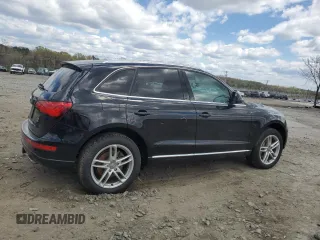 2014 Audi Q5 Premium Plus with VIN WA1CMAFP0EA079029, listed as a Copart auction lot 51653925 with 121,047 mi miles and Salvage title. Bid and sale history available at DreamBid. Image 3.