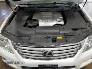 2011 Lexus LX 570 with VIN JTJHY7AX4B4073980, listed as a Copart auction lot 48960425 with 201,143 mi miles and Clean Title. Bid and sale history available at DreamBid. Image 12.