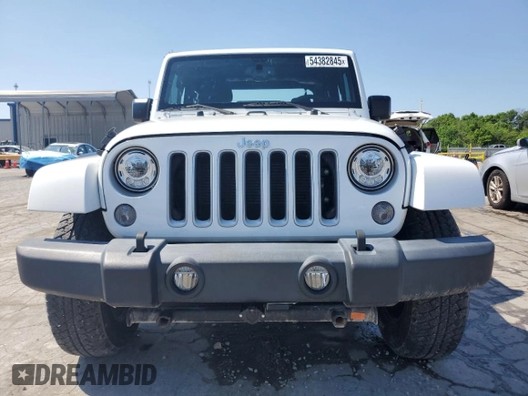 2018 Jeep Wrangler Sahara z VIN 1C4AJWBG5JL811081, wystawiony jako Copart lot #54382845 z przebiegiem 21 489 mil mil oraz Szkoda całkowita • Salvage title. Historia ofert i sprzedaży dostępna na DreamBid. Obrazek 5.