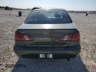 2000 Toyota Corolla VE with VIN 1NXBR12E5YZ387383, listed as a Copart auction lot 78931374 with 162,008 mi miles and Salvage title. Bid and sale history available at DreamBid. Image 6.