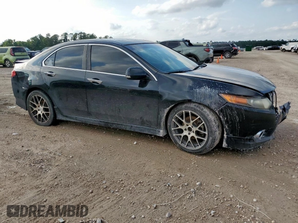 2012 Acura TSX Special Edition with VIN JH4CU2F88CC013106, listed as a Copart auction lot 59029865 with 184,338 mi miles and Salvage title. Bid and sale history available at DreamBid. Image 4.
