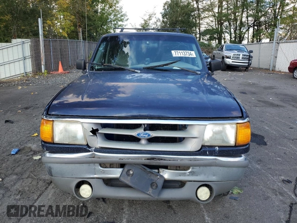 1997 Ford Ranger XLT with VIN 1FTDR15X3VPB14866, listed as a Copart auction lot 77113734 with 171,166 mi miles and Salvage Title. Bid and sale history available at DreamBid. Image 5.
