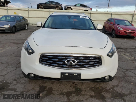 2011 Infiniti FX with VIN JN8BS1MW1BM170035, listed as a Copart auction lot 83537414 with Not provided miles and Salvage title. Bid and sale history available at DreamBid. Image 5.