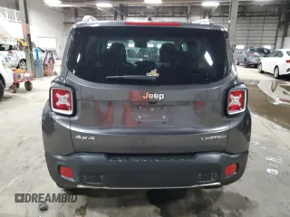 2017 Jeep Renegade Limited z VIN ZACCJBDB7HPE78018, wystawiony jako Copart lot #58027535 z przebiegiem 133 145 mil mil oraz Szkoda całkowita • Salvage title. Historia ofert i sprzedaży dostępna na DreamBid. Obrazek 6.