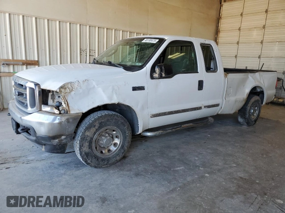 2003 Ford Super Duty F-250 XL with VIN 1FTNX20L93EB26307, listed as a Copart auction lot 48180475 with 0 mi miles and Salvage Title. Bid and sale history available at carsss.com. Image 1.