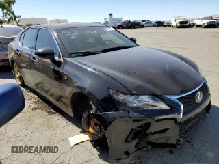 2013 Lexus GS 350 with VIN JTHBE1BL9D5023324, listed as a Copart auction lot 60797814 with 104,241 mi miles and Salvage Title. Bid and sale history available at carsss.com. Image 4.