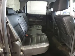 2015 GMC Sierra 2500HD Denali with VIN 1GT120E84FF514856, listed as a Copart auction lot 61423374 with 204,130 mi miles and Salvage Title. Bid and sale history available at carsss.com. Image 10.