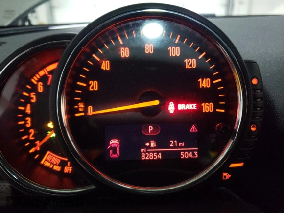 2017 MINI Clubman Cooper S with VIN WMWLU5C57H2E82150, listed as a Copart auction lot 83889164 with 82,854 mi miles and Clean Title. Bid and sale history available at carsss.com. Image 9.