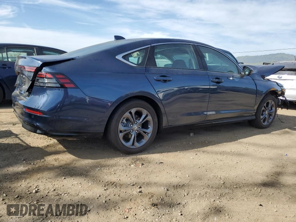 2024 Honda Accord EX-L with VIN 1HGCY2F61RA057149, listed as a Copart auction lot 54363045 with 2,959 mi miles and Salvage title. Bid and sale history available at DreamBid. Image 3.