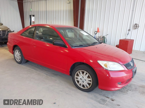 2004 Honda Civic LX z VIN 1HGEM22534L042618, wystawiony jako IAAI lot #42425428 z przebiegiem 217 985 mil mil oraz . Historia ofert i sprzedaży dostępna na DreamBid. Obrazek 1.