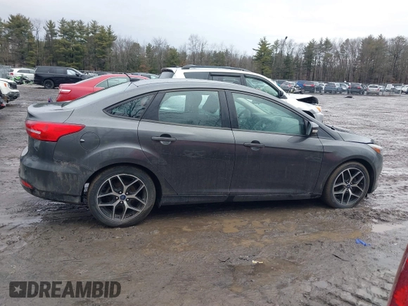 2017 Ford Focus SEL with VIN 1FADP3H28HL297474, listed as a IAAI auction lot 41738873 with 39,677 mi miles. Bid and sale history available at carsss.com. Image 13.