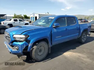 2017 Toyota Tacoma SR5 with VIN 5TFCZ5AN3HX108853, listed as a Copart auction lot 55044885 with 107,801 mi miles and Salvage Title. Bid and sale history available at DreamBid. Image 1.