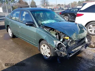2004 Honda Civic VP with VIN 2HGES16344H584753, listed as a IAAI auction lot 41818981 with 323,204 mi miles and . Bid and sale history available at carsss.com. Image 1.