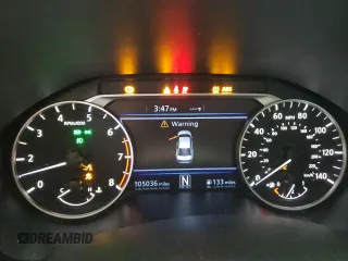 2019 Nissan Altima SV z VIN 1N4BL4DW5KC193503, wystawiony jako Copart lot #58120855 z przebiegiem 105 037 mil mil oraz Szkoda całkowita • Salvage title. Historia ofert i sprzedaży dostępna na DreamBid. Obrazek 9.