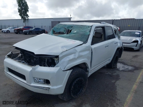 2010 Toyota 4Runner SR5 with VIN JTEZU5JR0A5003972, listed as a IAAI auction lot 41557522 with 0 mi miles. Bid and sale history available at carsss.com. Image 6.