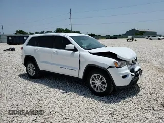 2021 Jeep Grand Cherokee Laredo E with VIN 1C4RJEAG7MC596709, listed as a Copart auction lot 57466875 with 56,164 mi miles and Salvage title. Bid and sale history available at DreamBid. Image 14.