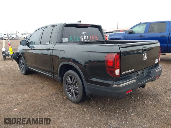 2019 Honda Ridgeline Sport z VIN 5FPYK2F18KB007749, wystawiony jako IAAI lot #41478132 z przebiegiem 100 457 mil mil oraz . Historia ofert i sprzedaży dostępna na DreamBid. Obrazek 3.