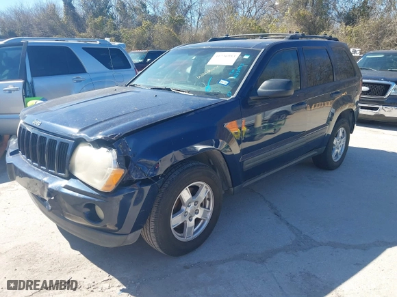 2006 Jeep Grand Cherokee Laredo with VIN 1J4GS48K16C251567, listed as a IAAI auction lot 41736953 with 222,519 mi miles. Bid and sale history available at carsss.com. Image 2.