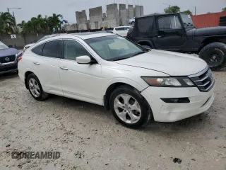 2010 Honda Accord Crosstour EX-L with VIN 5J6TF1H58AL015843, listed as a Copart auction lot 75407034 with 140,932 mi miles and Clean Title. Bid and sale history available at carsss.com. Image 4.